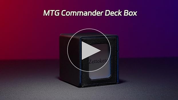デュアルコマンダーデッキボックス MTG Amazon.com: Zettokete MTG Commander Deck Box with Dual